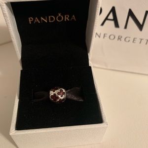 AuthenticPandoraRetiredPurpleEnamel ButterflyCharm